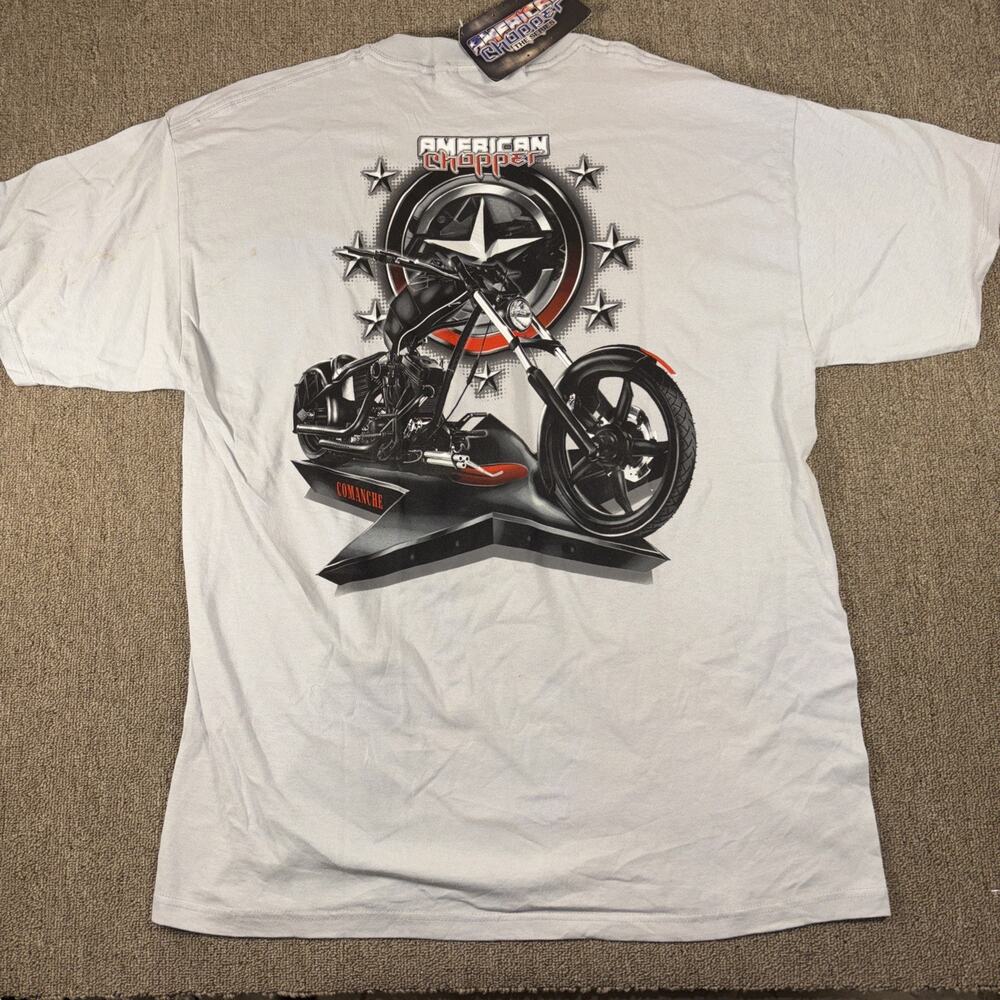 American Choppers 2003 Men’s Vintage T-shirt XL Gray NWT 23x32